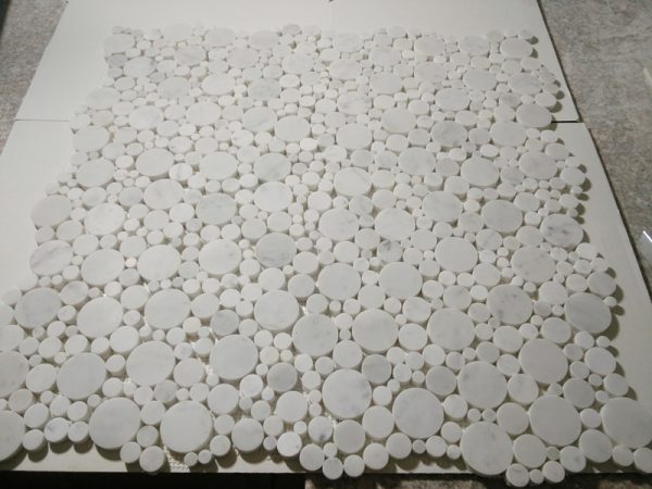 White Mushroom Mosaic
